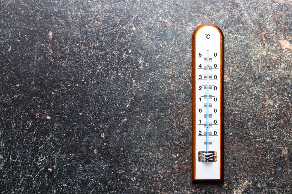 Wooden weather Thermometer
